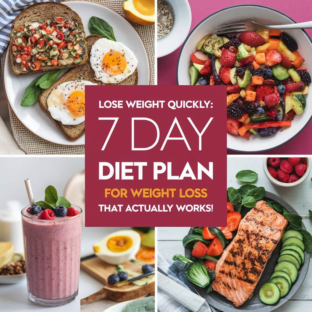 7 day diet plan for weight loss