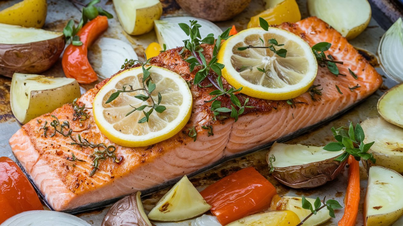 One-Pan Lemon Garlic Salmon dinner recipes