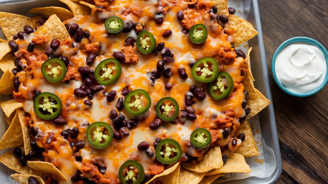 Sheet Pan Nachos for Movie Night easy recipes