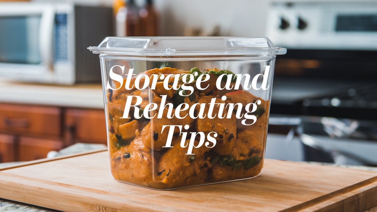 Storage and Reheating Tips