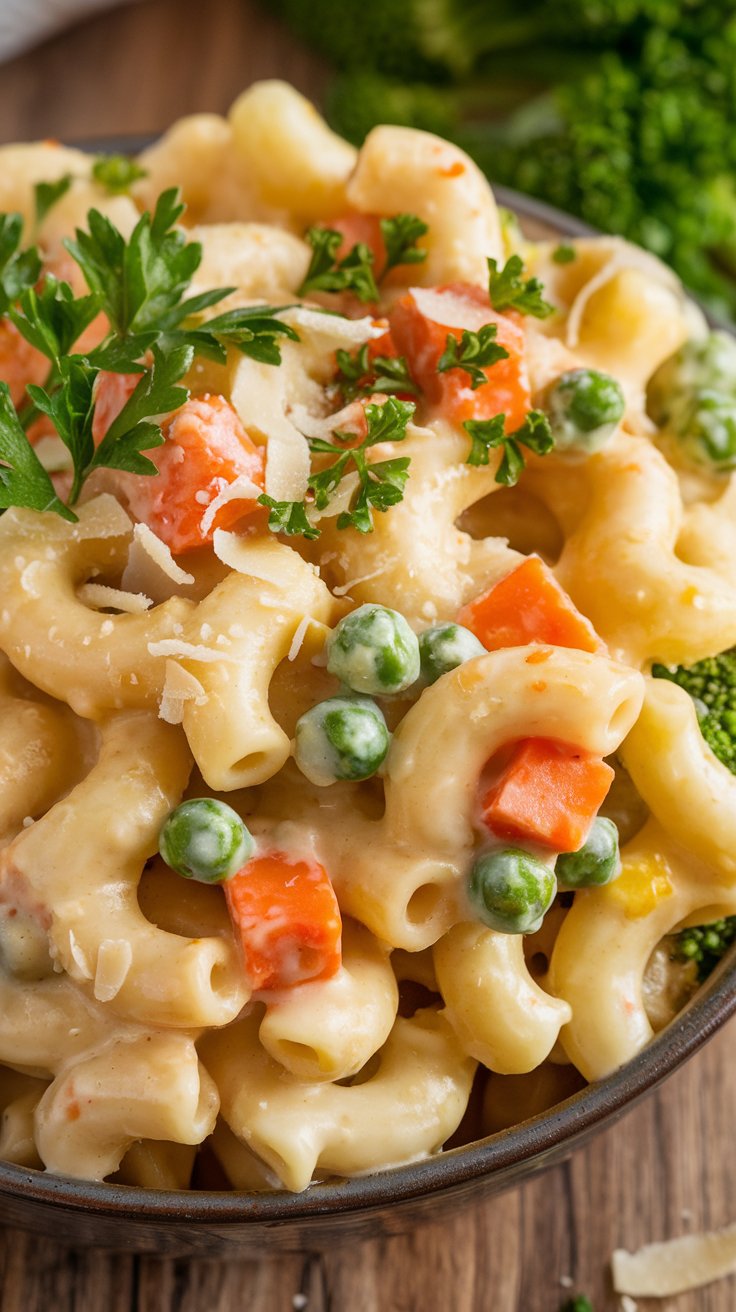 Veggie-Loaded Mac and Cheese