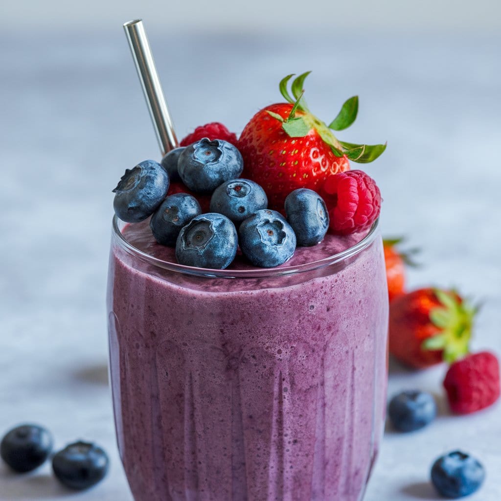 blueberry smoothie