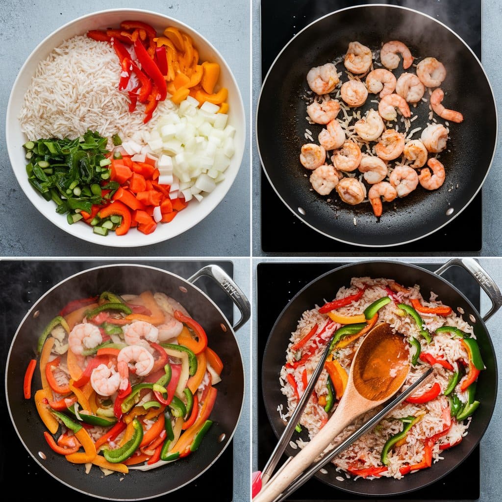 fried rice recipe preparation