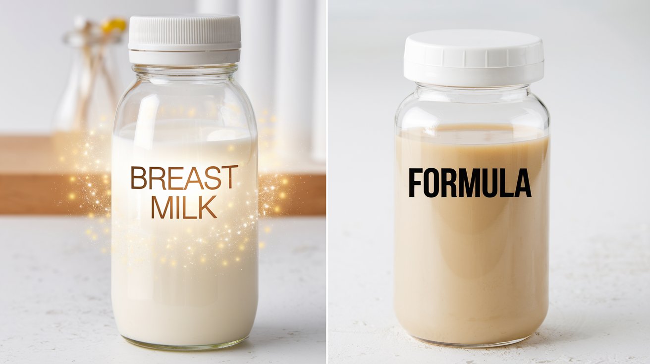 Breast Milk vs. Formula