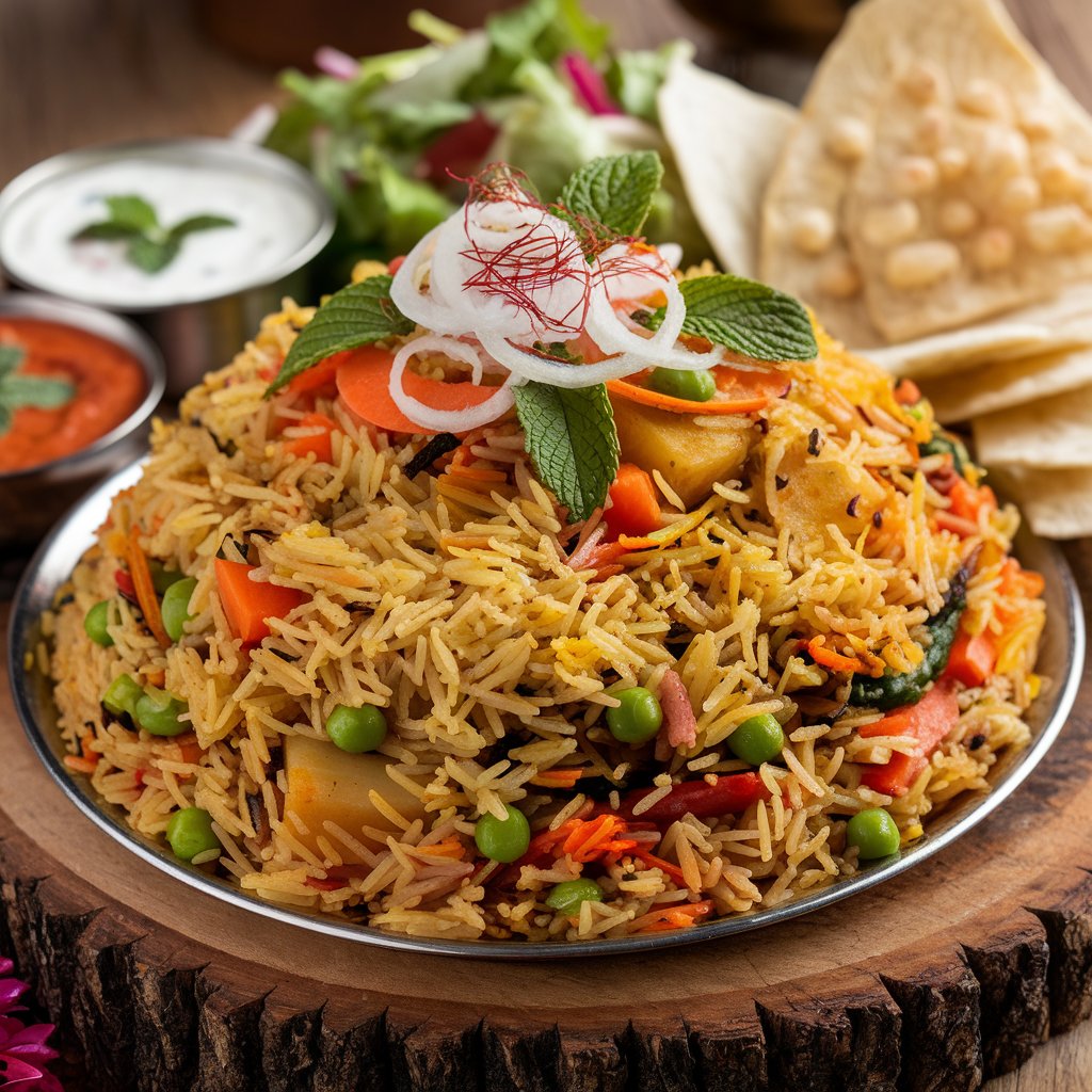 veg biryani recipe