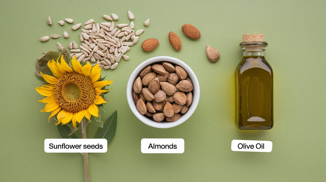 vitamin E food chart